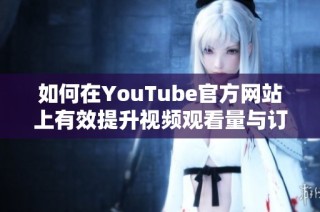 如何在YouTube官方网站上有效提升视频观看量与订阅人数的方法