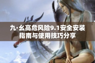 九·幺高危风险9.1安全安装指南与使用技巧分享