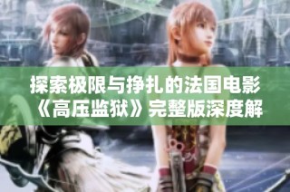 探索极限与挣扎的法国电影《高压监狱》完整版深度解析与观后感分享