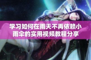 学习如何在雨天不再依赖小雨伞的实用视频教程分享