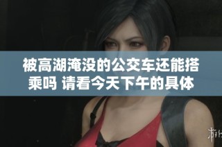 被高湖淹没的公交车还能搭乘吗 请看今天下午的具体情况分析