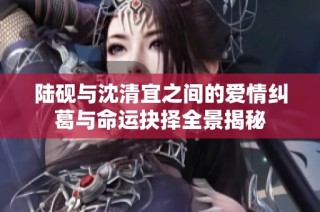 陆砚与沈清宜之间的爱情纠葛与命运抉择全景揭秘