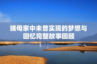 姨母家中未曾实现的梦想与回忆完整故事回顾