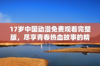 17岁中国动漫免费观看完整版，尽享青春热血故事的精彩体验