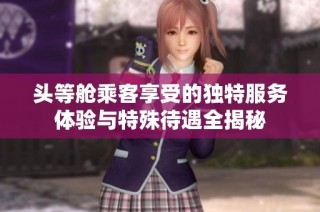 头等舱乘客享受的独特服务体验与特殊待遇全揭秘