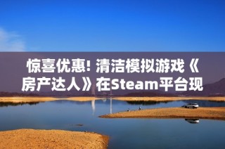 惊喜优惠! 清洁模拟游戏《房产达人》在Steam平台现仅售9.2元限时折扣!