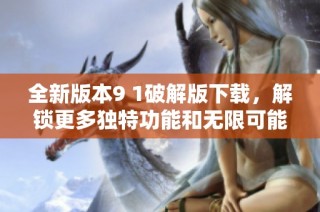 全新版本9 1破解版下载，解锁更多独特功能和无限可能性