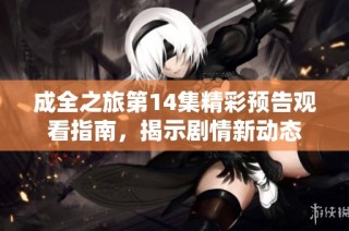 成全之旅第14集精彩预告观看指南，揭示剧情新动态