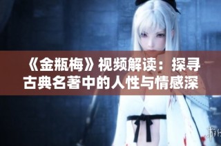 《金瓶梅》视频解读：探寻古典名著中的人性与情感深意