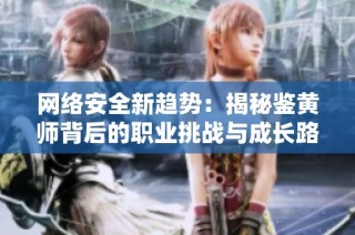 网络安全新趋势：揭秘鉴黄师背后的职业挑战与成长路径