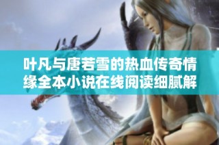叶凡与唐若雪的热血传奇情缘全本小说在线阅读细腻解析