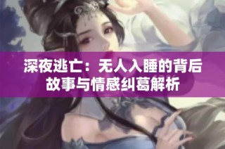 深夜逃亡：无人入睡的背后故事与情感纠葛解析