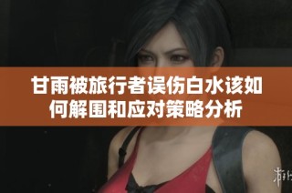 甘雨被旅行者误伤白水该如何解围和应对策略分析