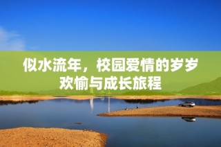 似水流年，校园爱情的岁岁欢愉与成长旅程
