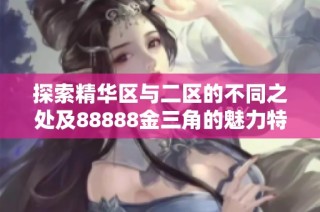 探索精华区与二区的不同之处及88888金三角的魅力特征
