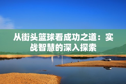 从街头篮球看成功之道：实战智慧的深入探索
