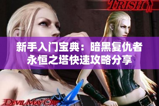 新手入门宝典：暗黑复仇者永恒之塔快速攻略分享