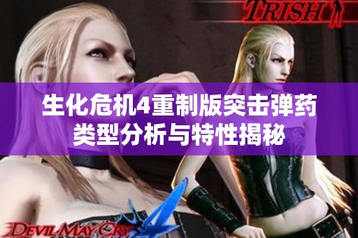 生化危机4重制版突击弹药类型分析与特性揭秘