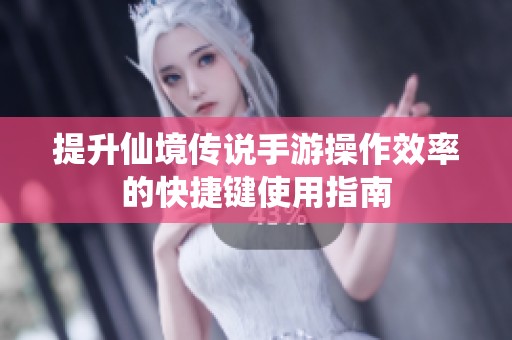 提升仙境传说手游操作效率的快捷键使用指南