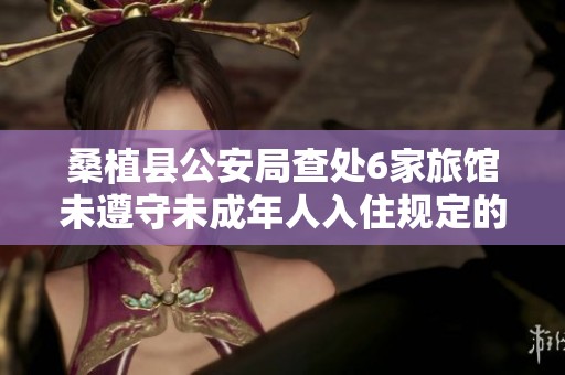 桑植县公安局查处6家旅馆未遵守未成年人入住规定的严重违法行为