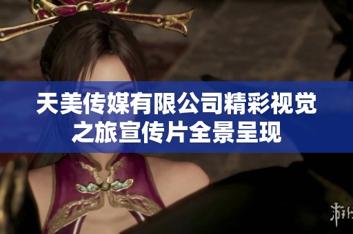 天美传媒有限公司精彩视觉之旅宣传片全景呈现