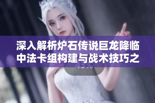 深入解析炉石传说巨龙降临中法卡组构建与战术技巧之道