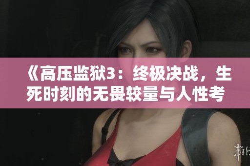 《高压监狱3：终极决战，生死时刻的无畏较量与人性考验》