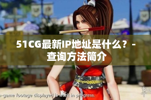 51CG最新IP地址是什么？- 查询方法简介