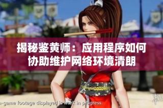 揭秘鉴黄师：应用程序如何协助维护网络环境清朗