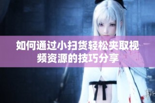 如何通过小扫货轻松夹取视频资源的技巧分享