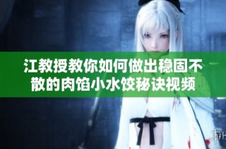 江教授教你如何做出稳固不散的肉馅小水饺秘诀视频