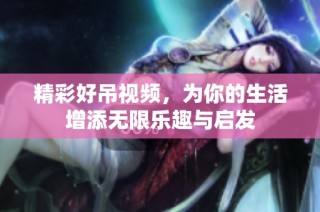 精彩好吊视频，为你的生活增添无限乐趣与启发