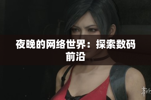 夜晚的网络世界：探索数码前沿
