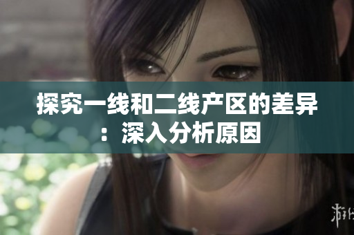 探究一线和二线产区的差异：深入分析原因