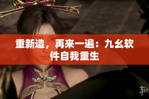 重新造，再来一遍：九幺软件自我重生