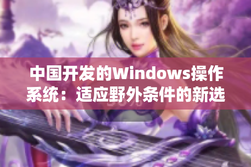 中国开发的Windows操作系统：适应野外条件的新选择