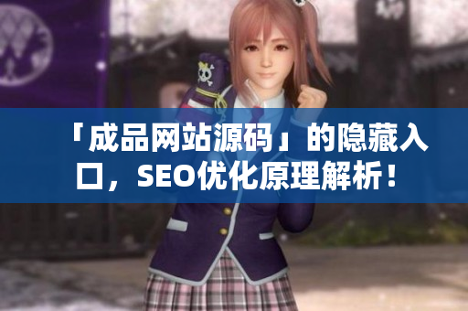 「成品网站源码」的隐藏入口，SEO优化原理解析！