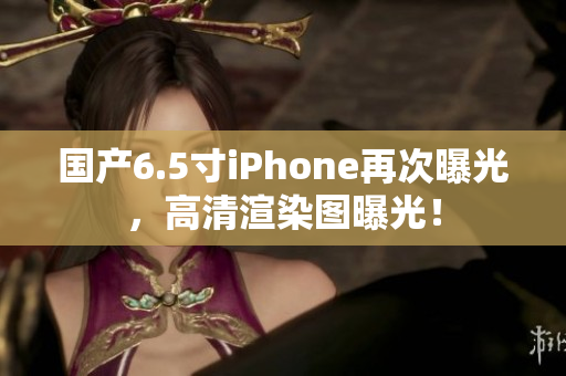 国产6.5寸iPhone再次曝光，高清渲染图曝光！