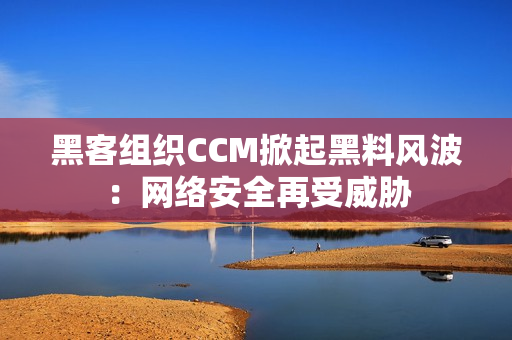 黑客组织CCM掀起黑料风波：网络安全再受威胁