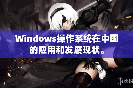 Windows操作系统在中国的应用和发展现状。