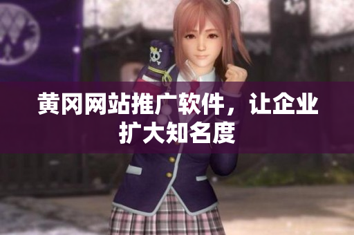 黄冈网站推广软件，让企业扩大知名度