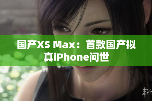 国产XS Max：首款国产拟真iPhone问世
