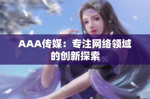 AAA传媒：专注网络领域的创新探索