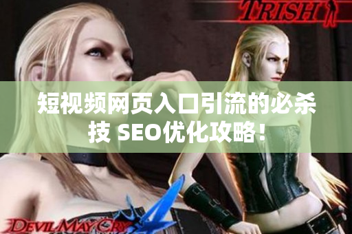 短视频网页入口引流的必杀技 SEO优化攻略！