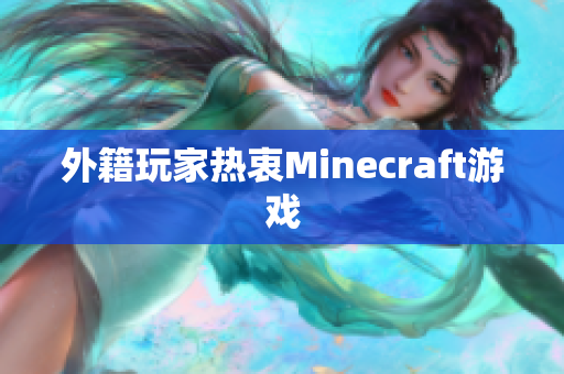 外籍玩家热衷Minecraft游戏