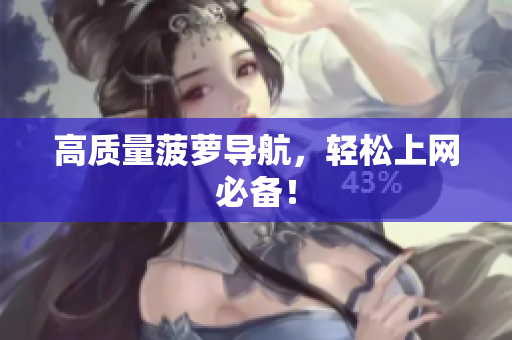 高质量菠萝导航，轻松上网必备！