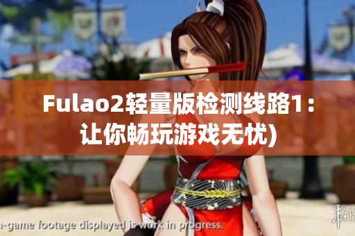 Fulao2轻量版检测线路1：让你畅玩游戏无忧)