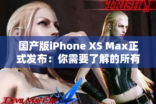 国产版iPhone XS Max正式发布：你需要了解的所有细节