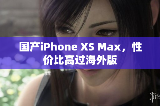 国产iPhone XS Max，性价比高过海外版