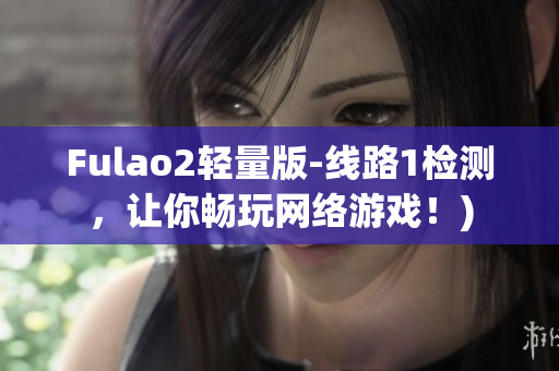 Fulao2轻量版-线路1检测，让你畅玩网络游戏！)
